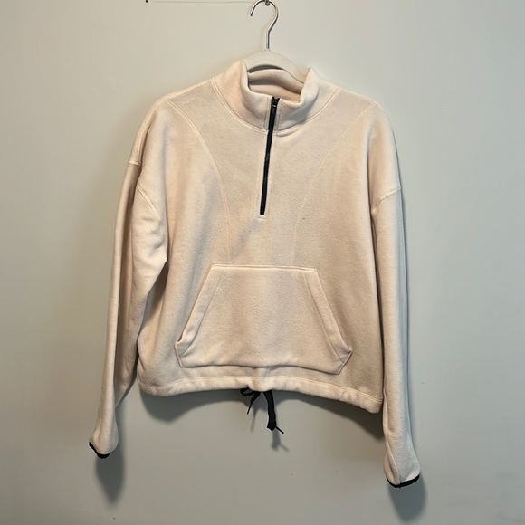 PINK fleece half zip - Picture 1 of 3